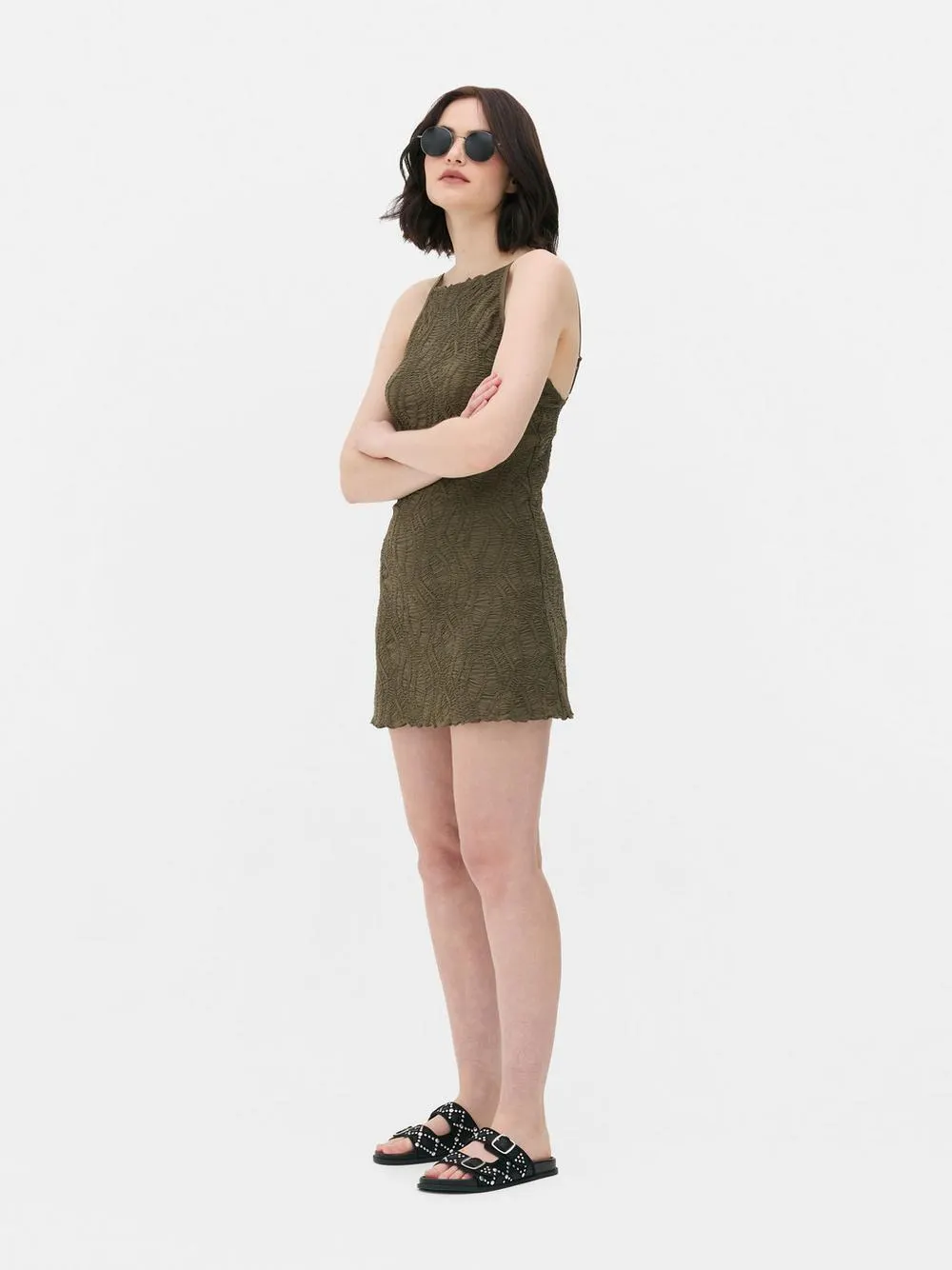 Strukturiertes Minikleid