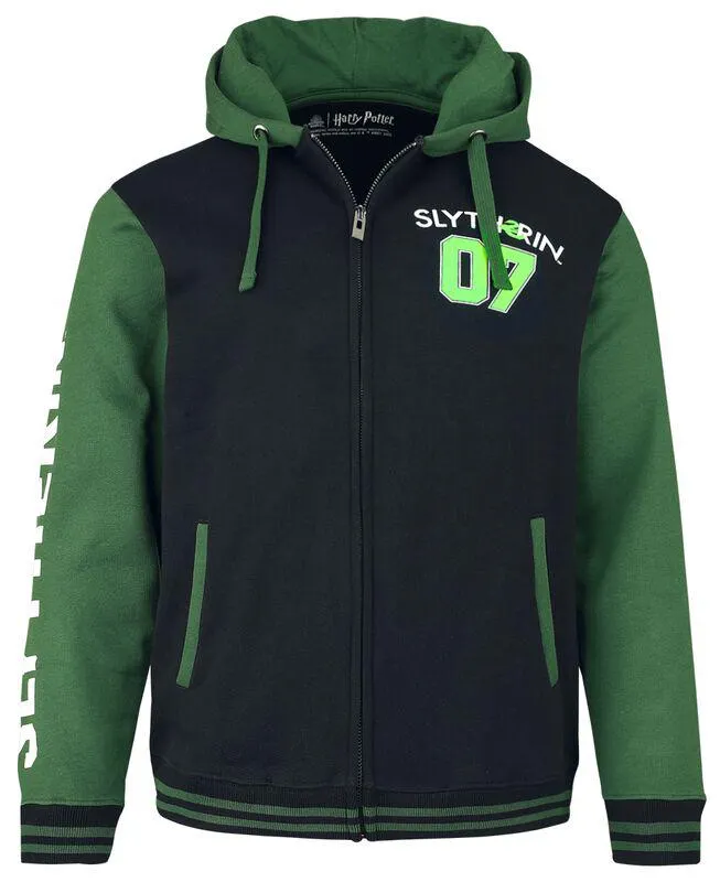 "Slytherin" Capucha con cremallera multicolor de Harry Potter
