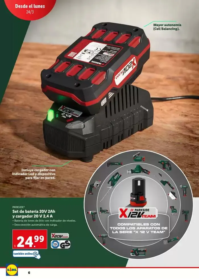 Catálogo de Parside Lidl 3 de marzo al 30 de marzo 2025 - Página 6