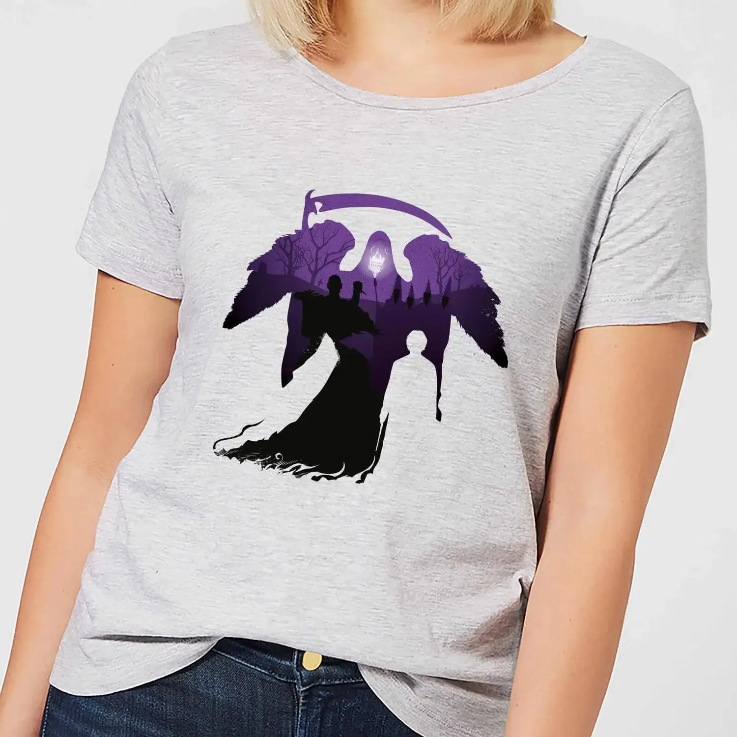 Camiseta Gravestone de Harry Potter para mujer - Gris