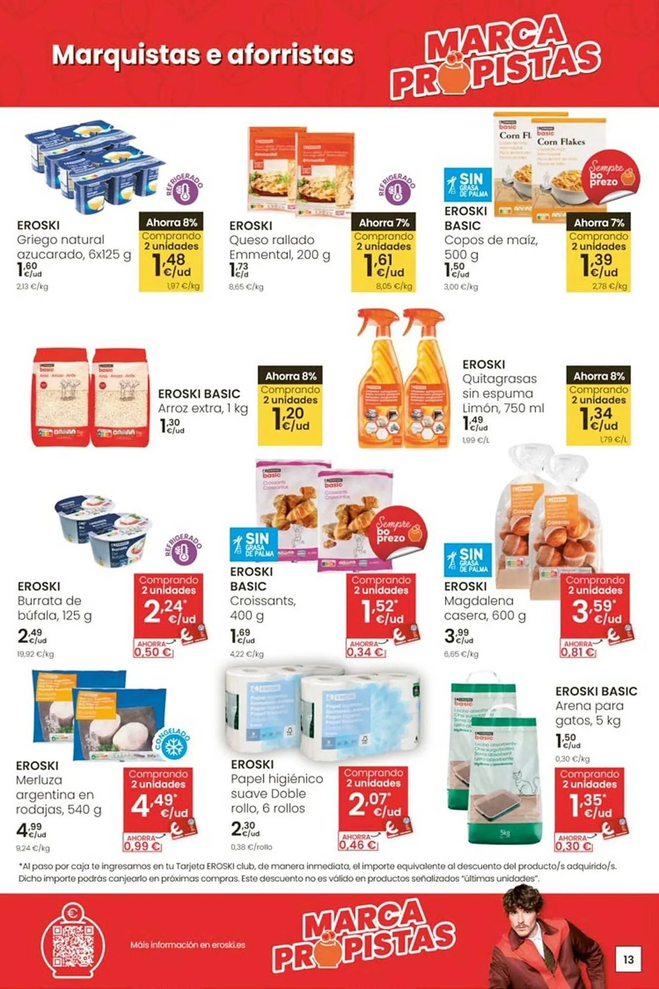 Catálogo de Folleto Eroski 29 de enero al 11 de febrero 2026 - Página 13
