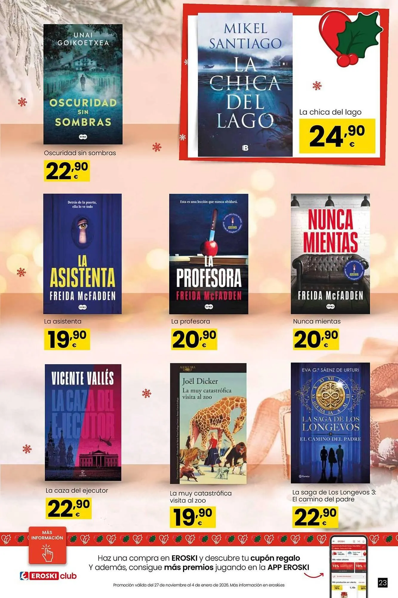 Catálogo de Folleto Eroski 2 de diciembre al 6 de diciembre 2025 - Página 23