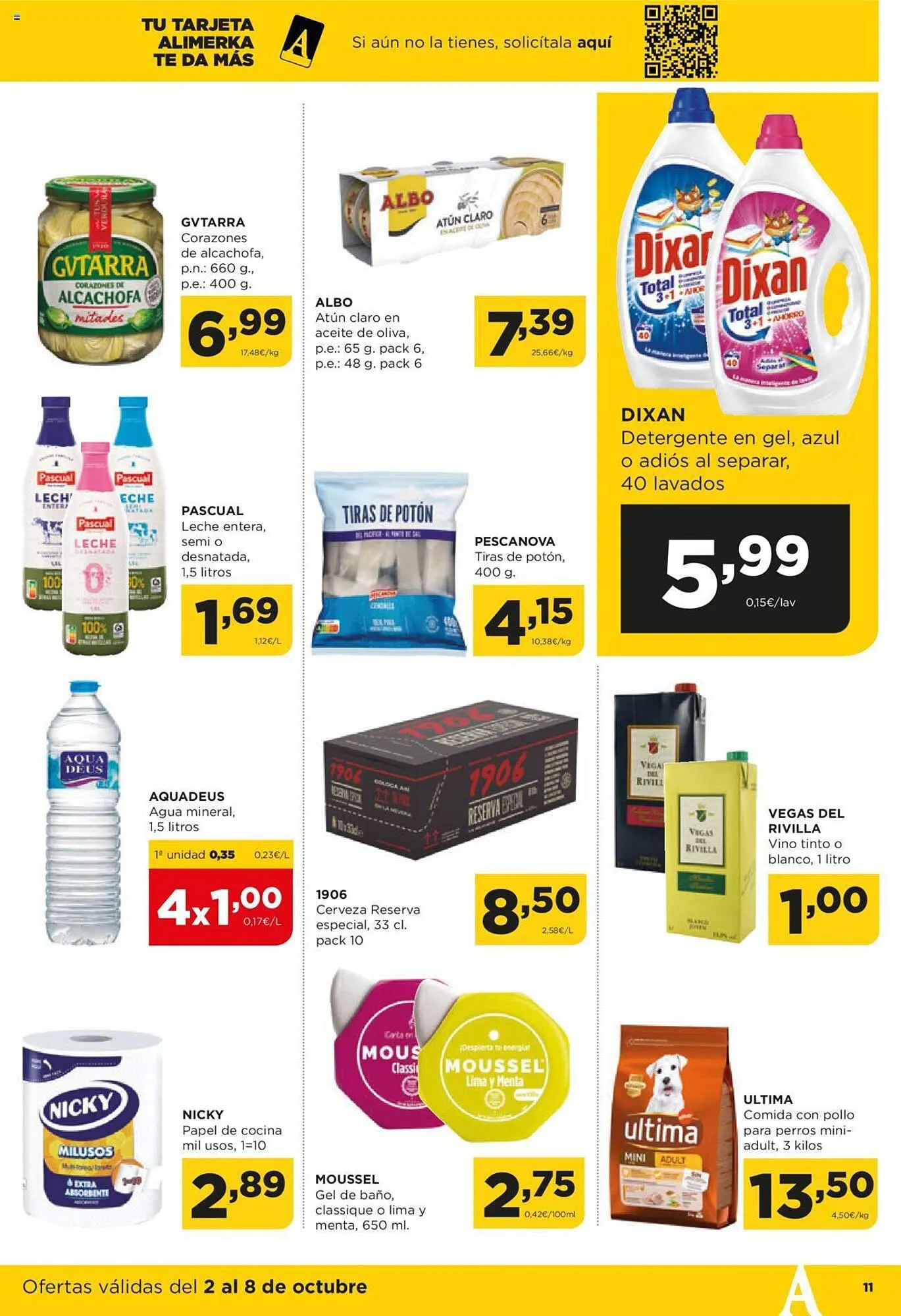 Catálogo de Folleto Alimerka 2 de octubre al 8 de octubre 2023 - Página 11