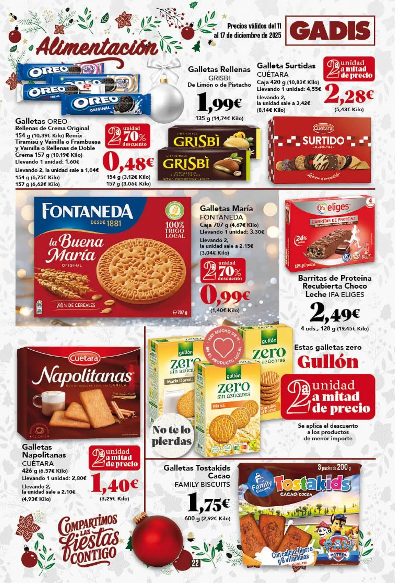 Catálogo de Folleto Gadis 11 de diciembre al 17 de diciembre 2025 - Página 22