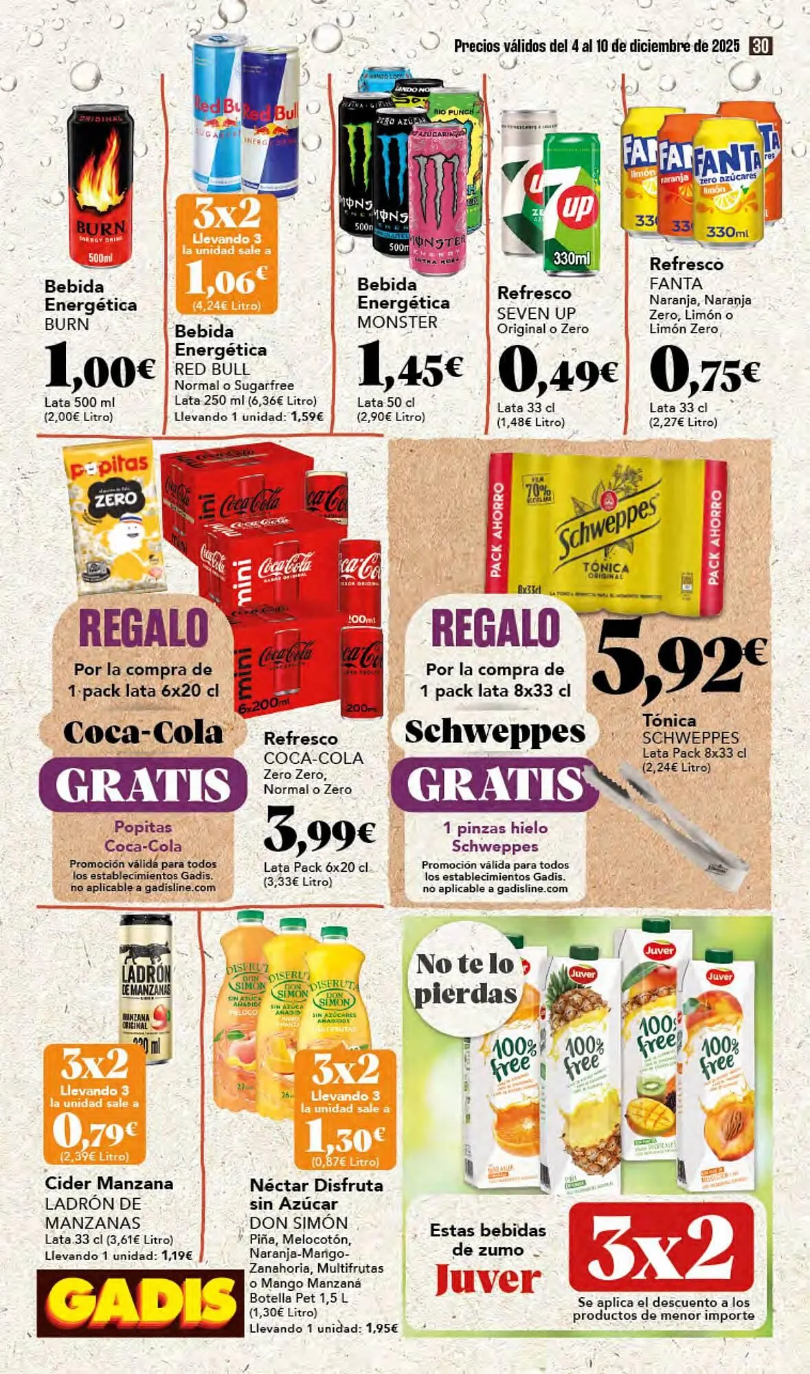 Catálogo de Folleto Gadis 4 de diciembre al 10 de diciembre 2025 - Página 30