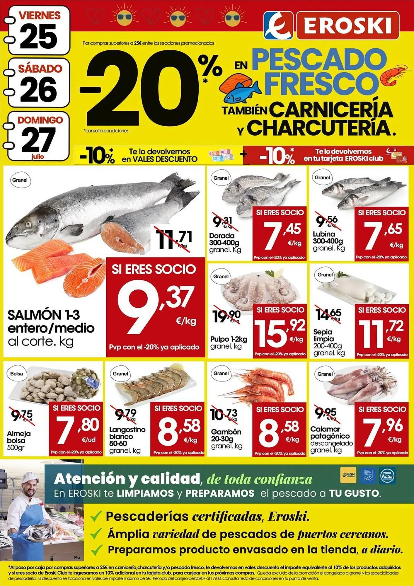 Catálogo de Folleto Eroski 24 de julio al 27 de julio 2025 - Página 4