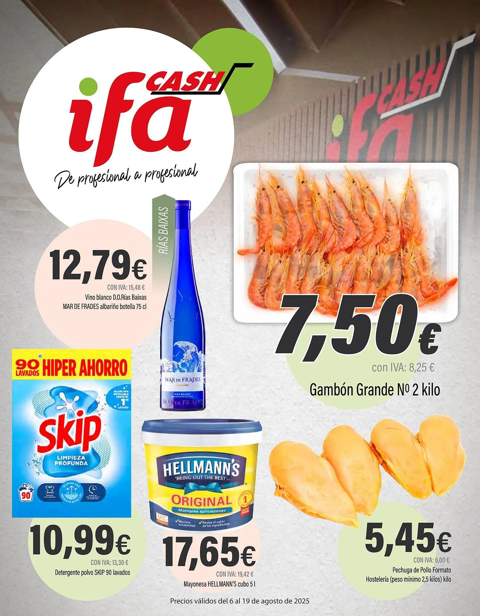 Catálogo de Folleto Cash Ifa 6 de agosto al 19 de agosto 2025 - Página 1