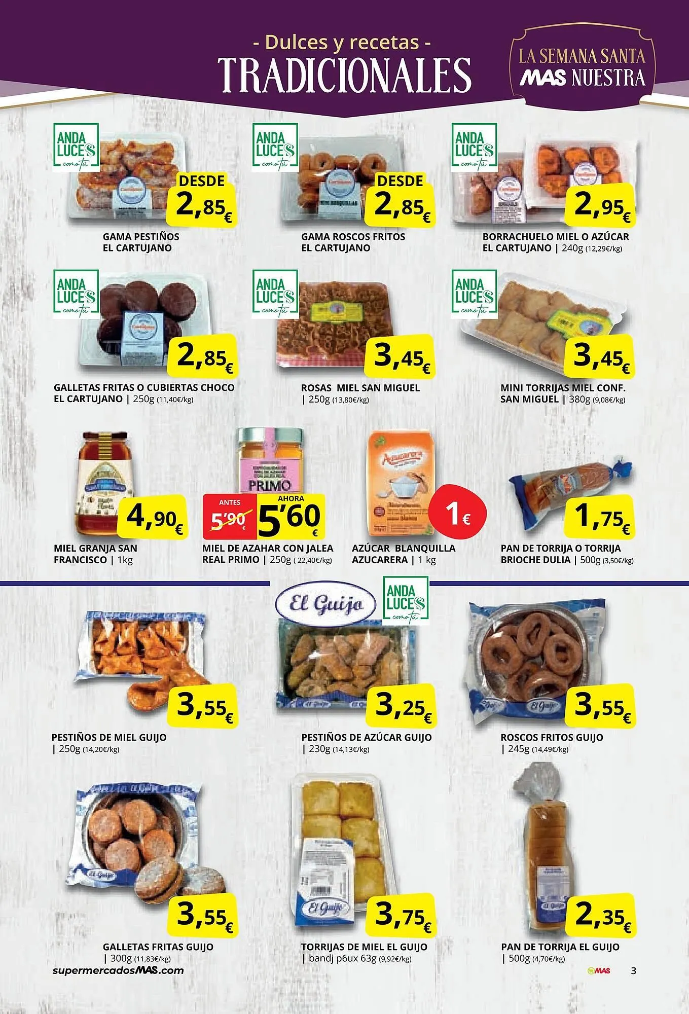 Catálogo de Folleto Supermercados MAS 3 de marzo al 26 de marzo 2026 - Página 3