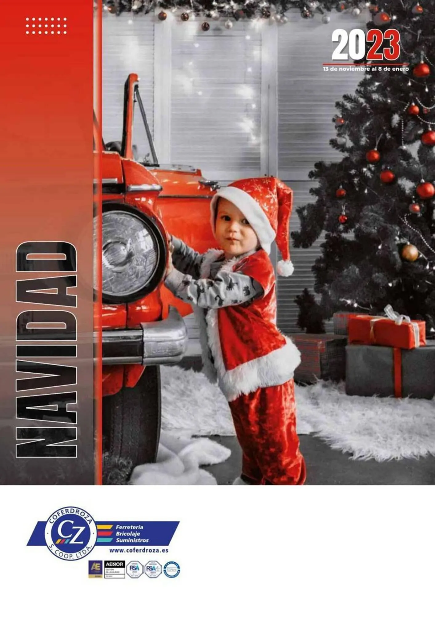 Catálogo de Folleto Coferdroza 13 de noviembre al 8 de enero 2024 - Página 1