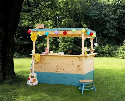 Kiosko madera para niños