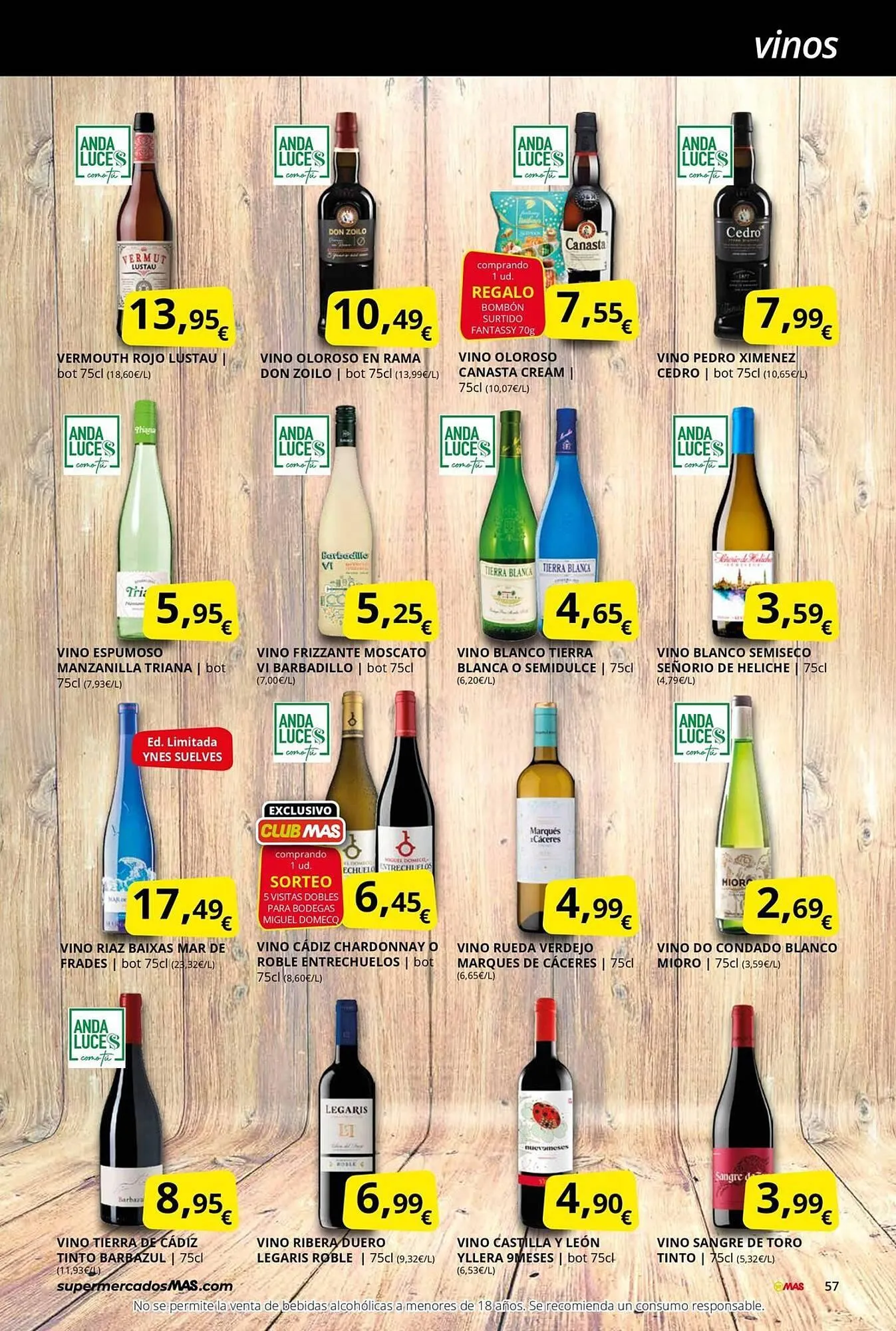 Catálogo de Folleto Supermercados MAS 31 de octubre al 30 de noviembre 2025 - Página 57