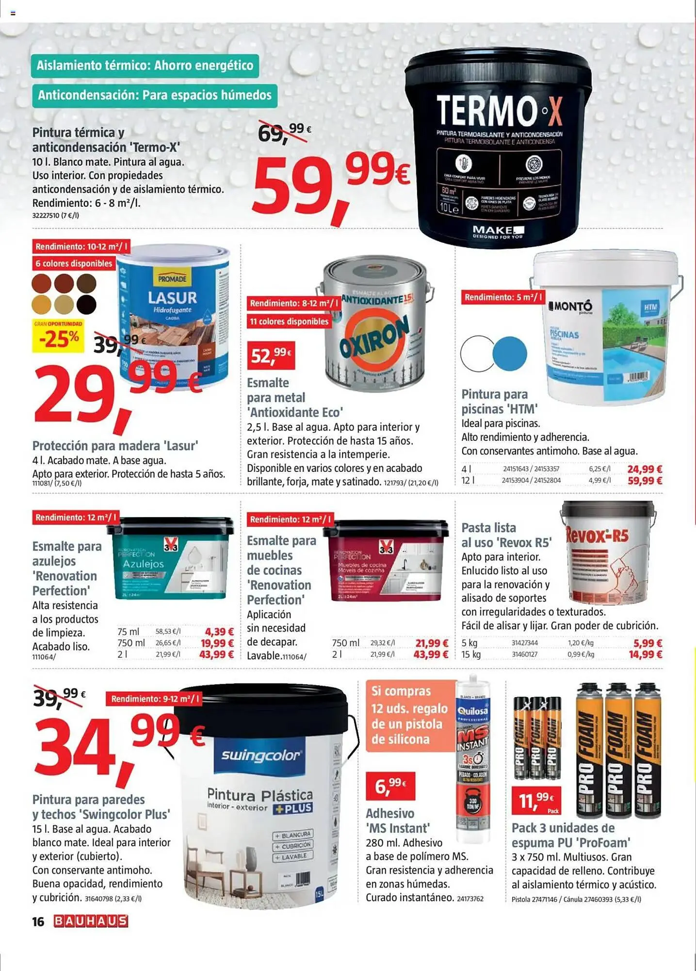 Catálogo de Folleto Bauhaus 29 de mayo al 25 de junio 2025 - Página 16