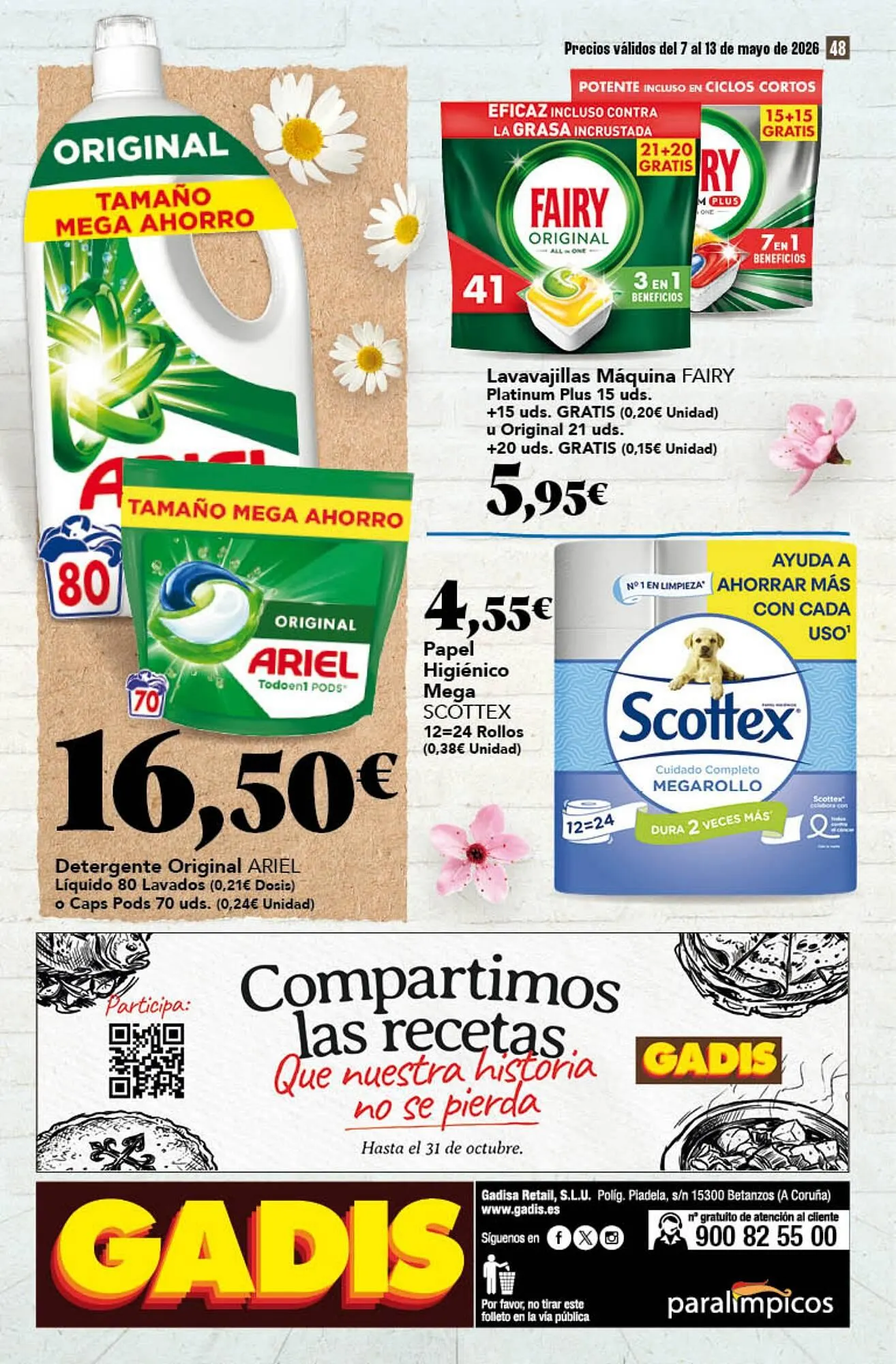 Catálogo de Folleto Gadis 7 de mayo al 13 de mayo 2026 - Página 48