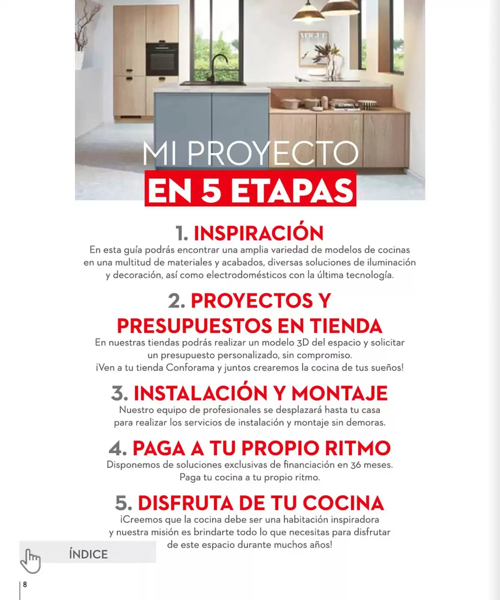 Catálogo de Folleto Conforama 27 de marzo al 31 de julio 2025 - Página 8