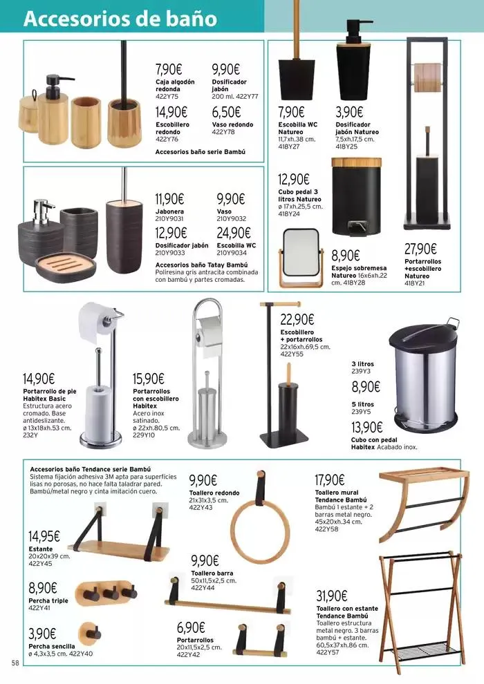 Catálogo de Renovación y mantenimiento del hogar 1 de enero al 31 de diciembre 2025 - Página 58