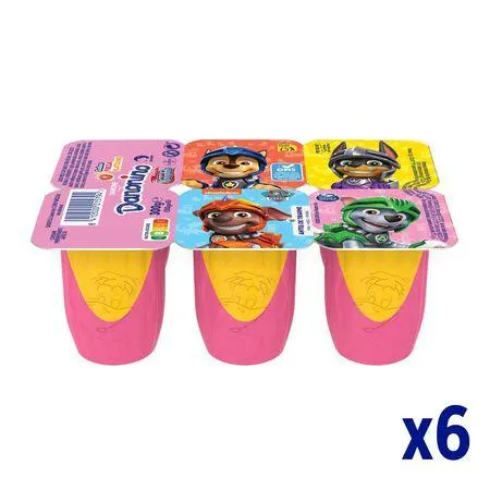 Petit Danonino pack 6 fresa y plátano