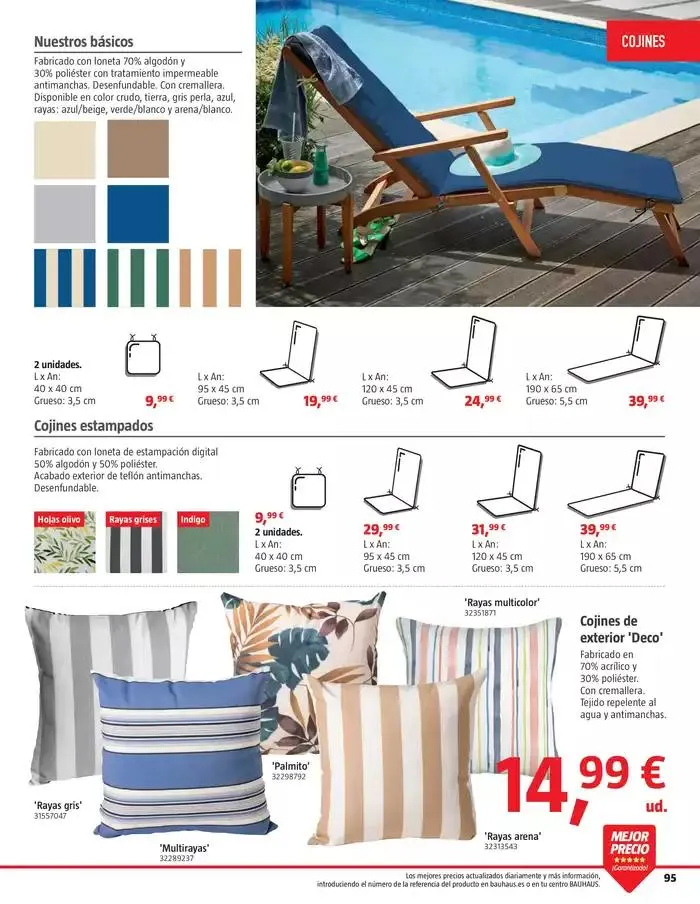 Catálogo de VERANO. Jardín, terraza, balcón.  26 de marzo al 20 de abril 2025 - Página 95