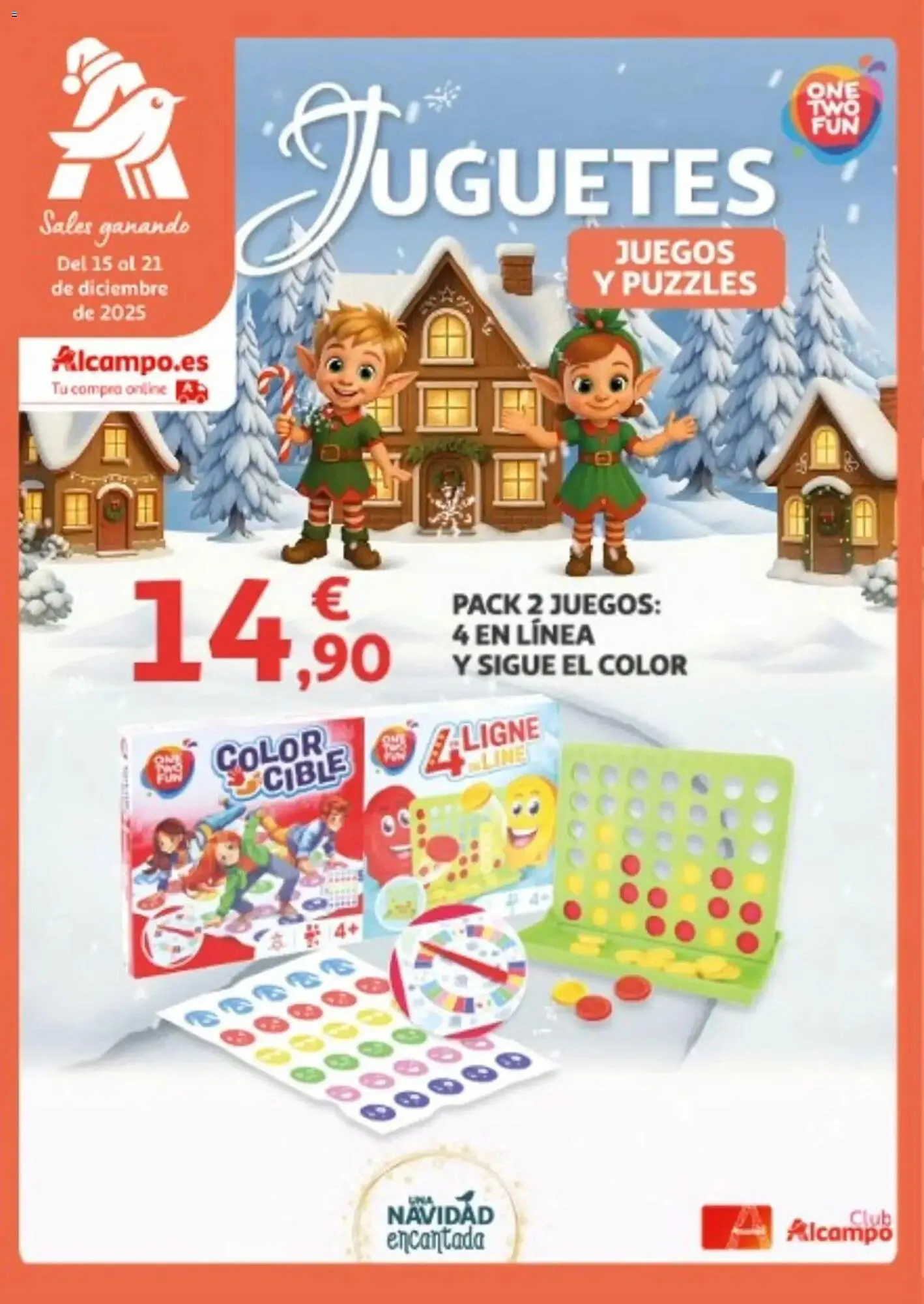 Catálogo de Folleto Alcampo 15 de diciembre al 21 de diciembre 2025 - Página 1