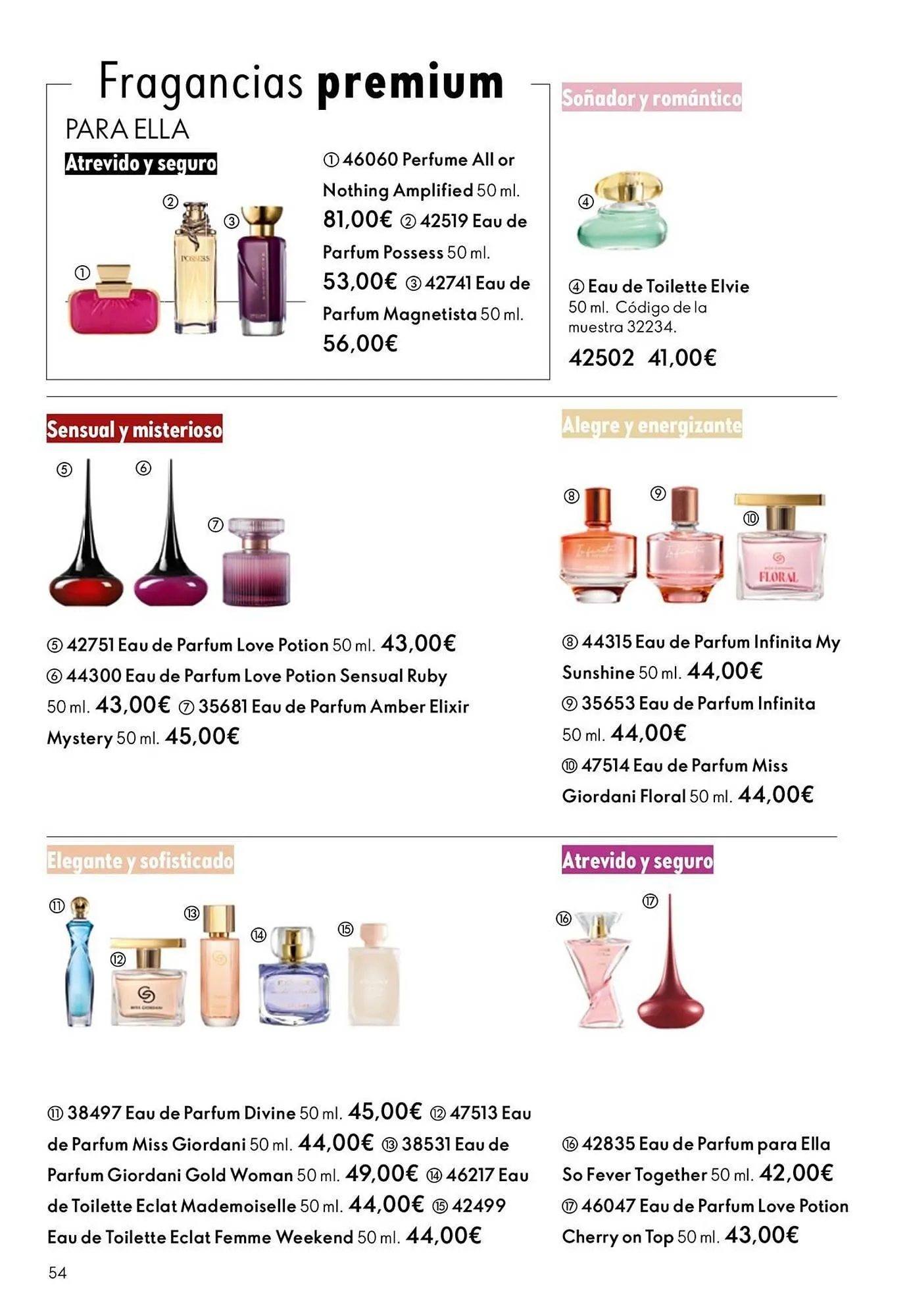 Catálogo de Catálogo Oriflame 19 de noviembre al 9 de diciembre 2025 - Página 54
