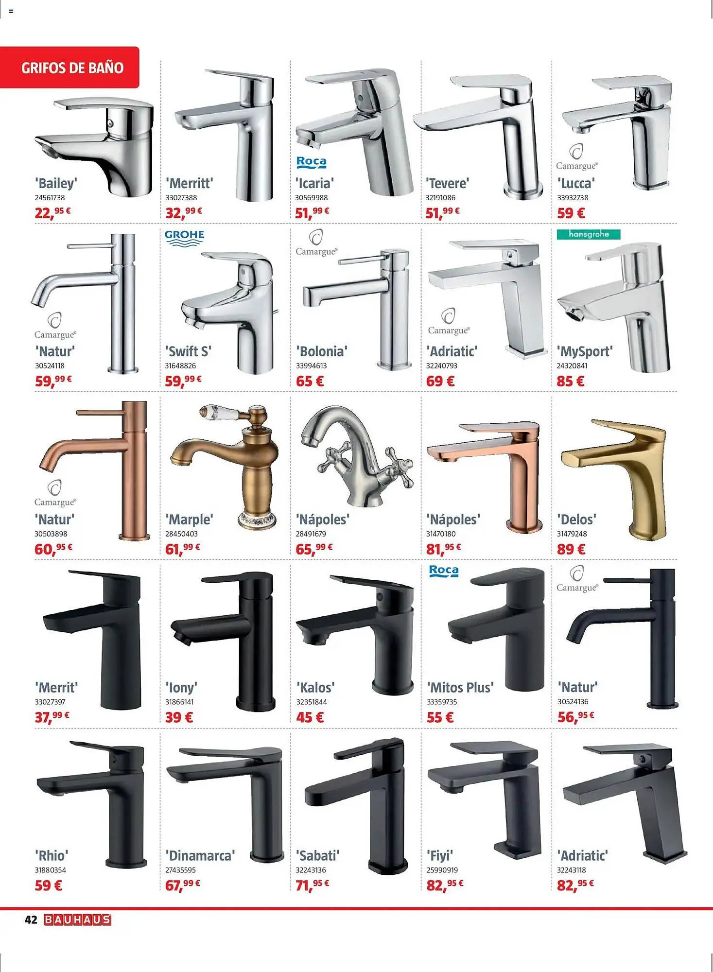 Catálogo de Catálogo Bauhaus 2 de marzo al 2 de abril 2026 - Página 42