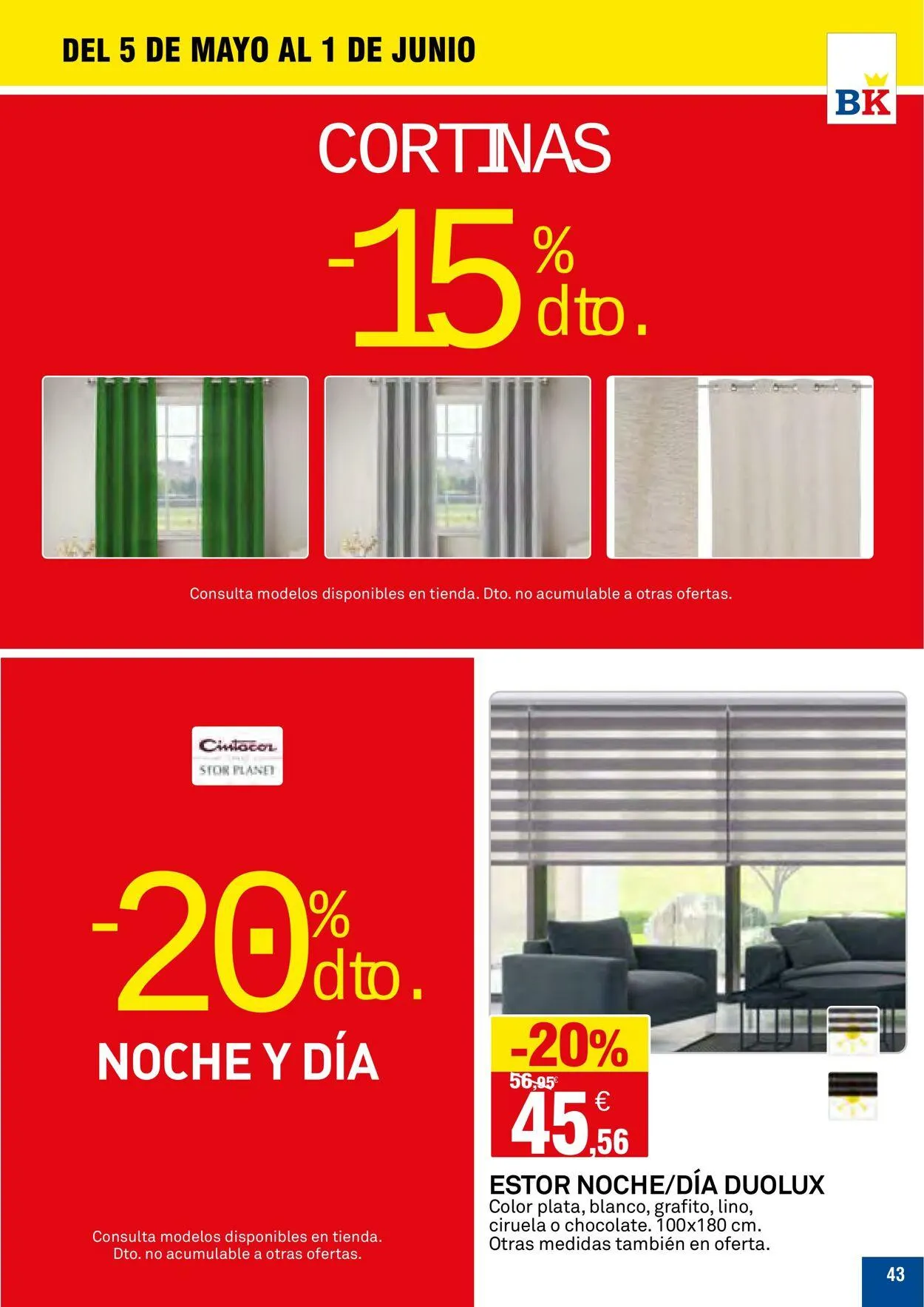 Catálogo de Bricoking Oferta actual 9 de junio al 23 de junio 2025 - Página 43