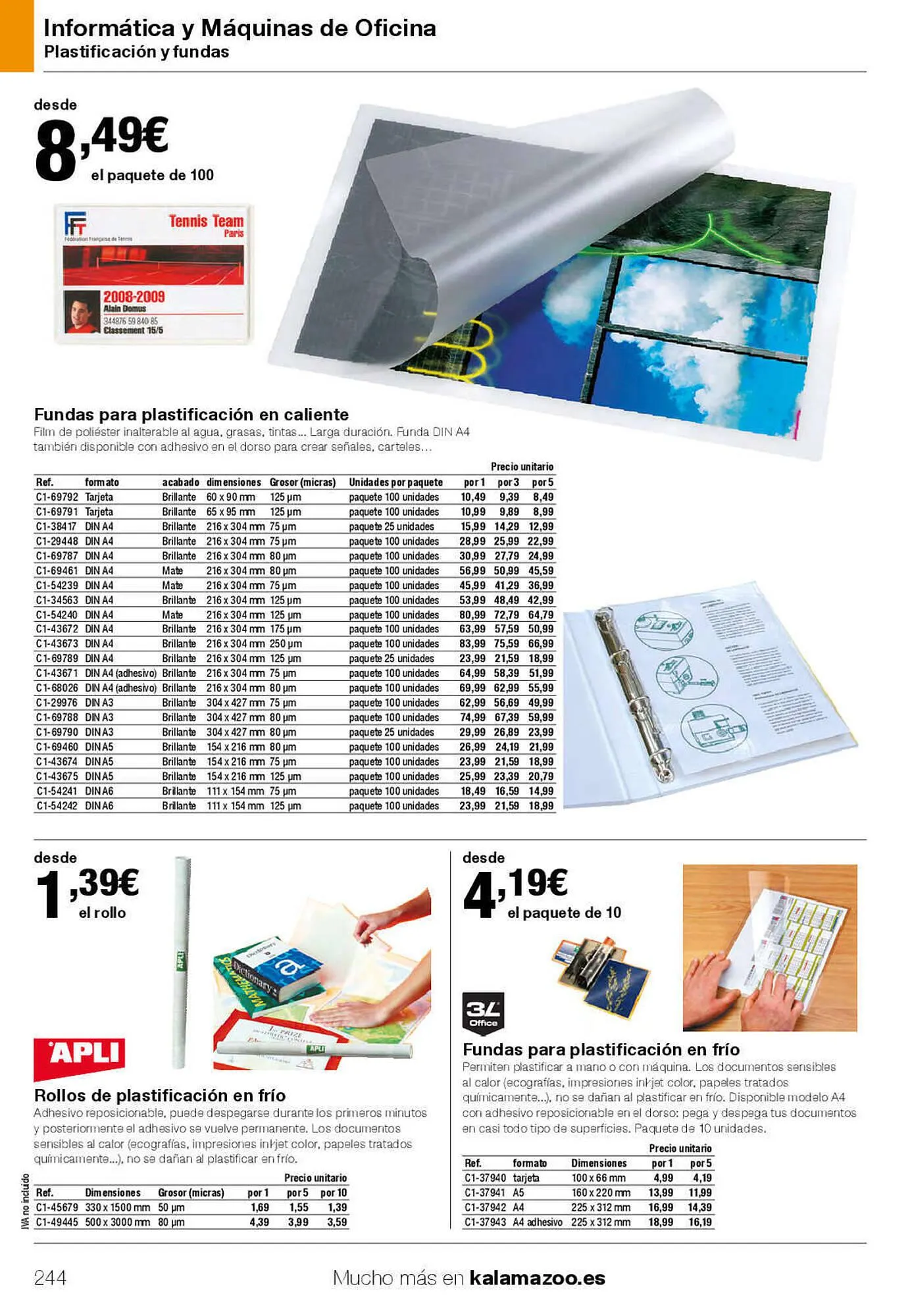Catálogo de Folleto Staples Kalamazoo 27 de enero al 31 de julio 2023 - Página 244