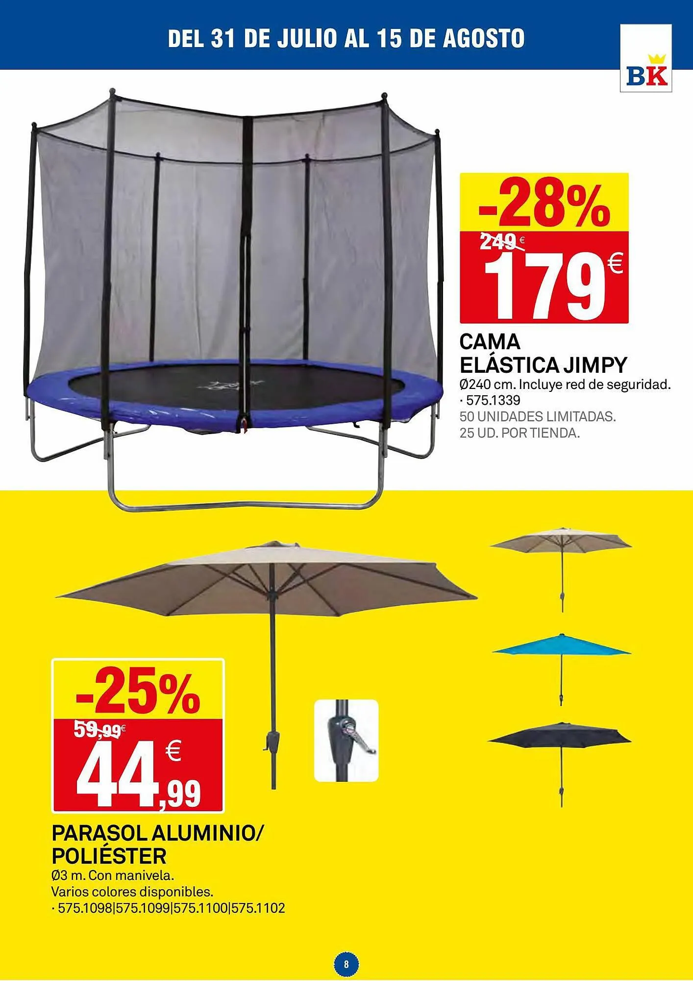 Catálogo de Folleto Bricoking 31 de julio al 3 de agosto 2023 - Página 8