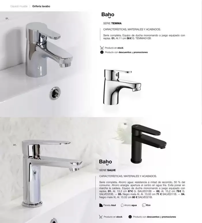 Catálogo de Catálogo de baños 24/25 2 de enero al 31 de agosto 2025 - Página 50