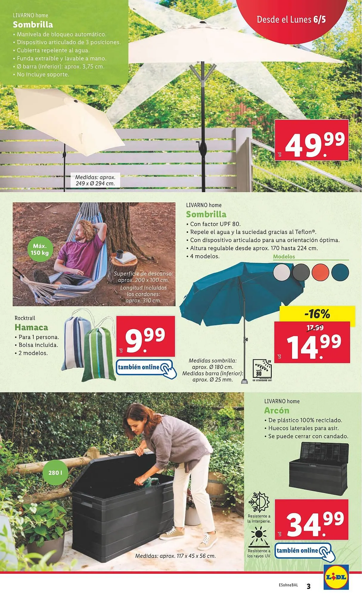 Catálogo de Folleto Lidl 6 de mayo al 12 de mayo 2024 - Página 31