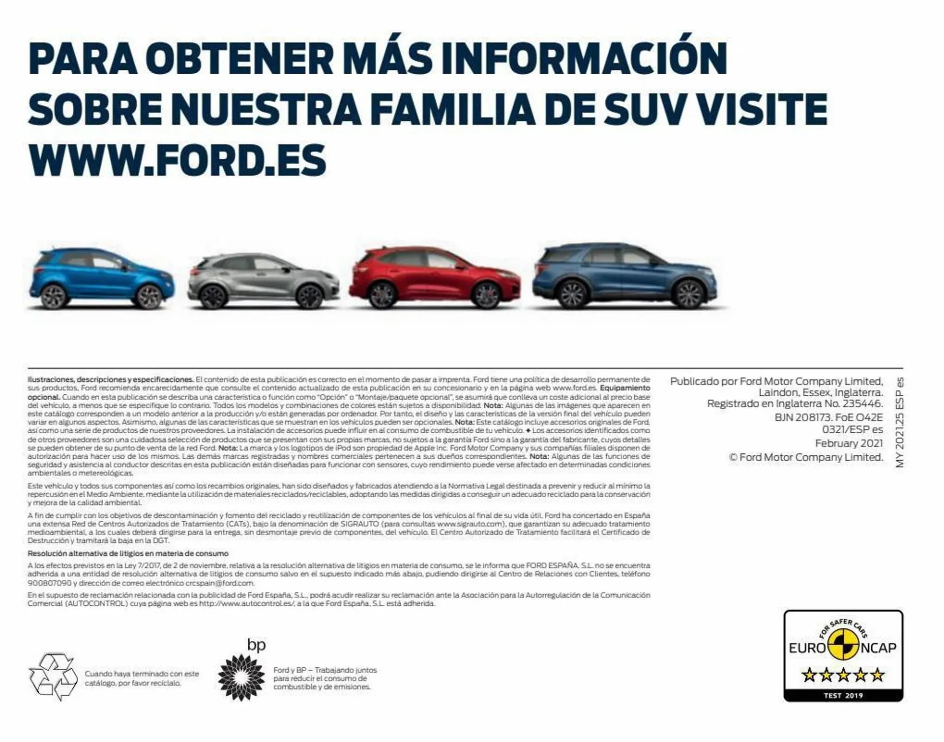 Catálogo de Folleto Ford 11 de enero al 31 de diciembre 2023 - Página 63