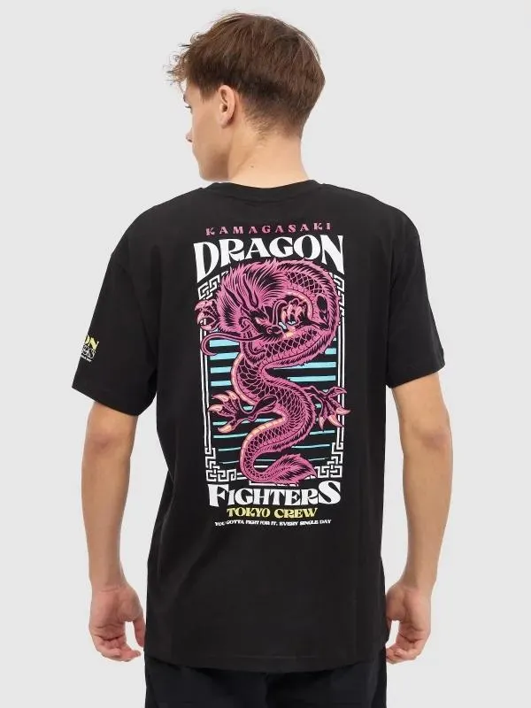 Camiseta dragón japonés