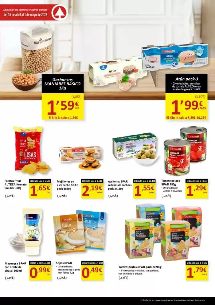 Catálogo de SPAR oferta 2ª abril 16 de abril al 1 de mayo 2025 - Página 5