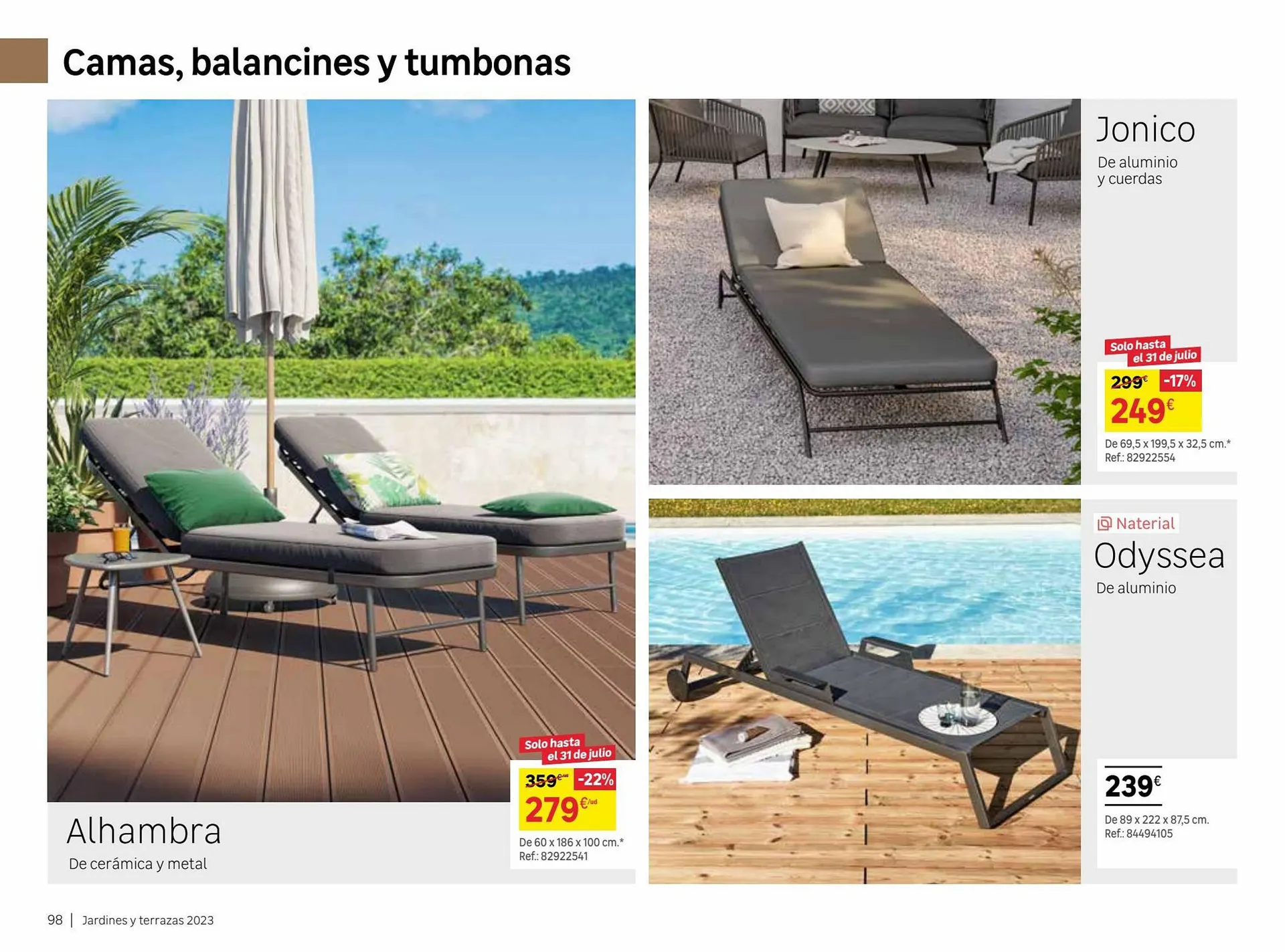 Catálogo de Folleto Leroy Merlin 9 de junio al 31 de julio 2023 - Página 98