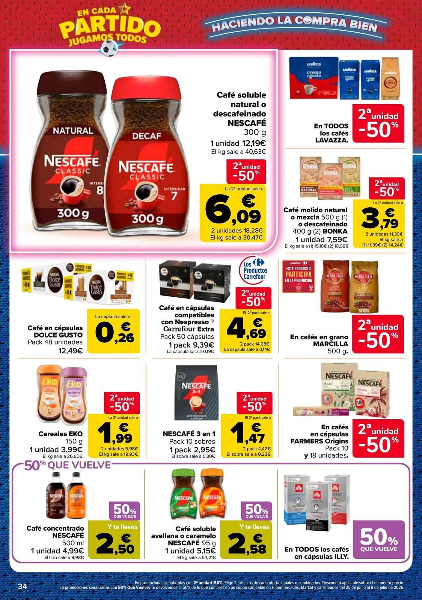 Catálogo de Folleto Carrefour 11 de junio al 24 de junio 2026 - Página 34