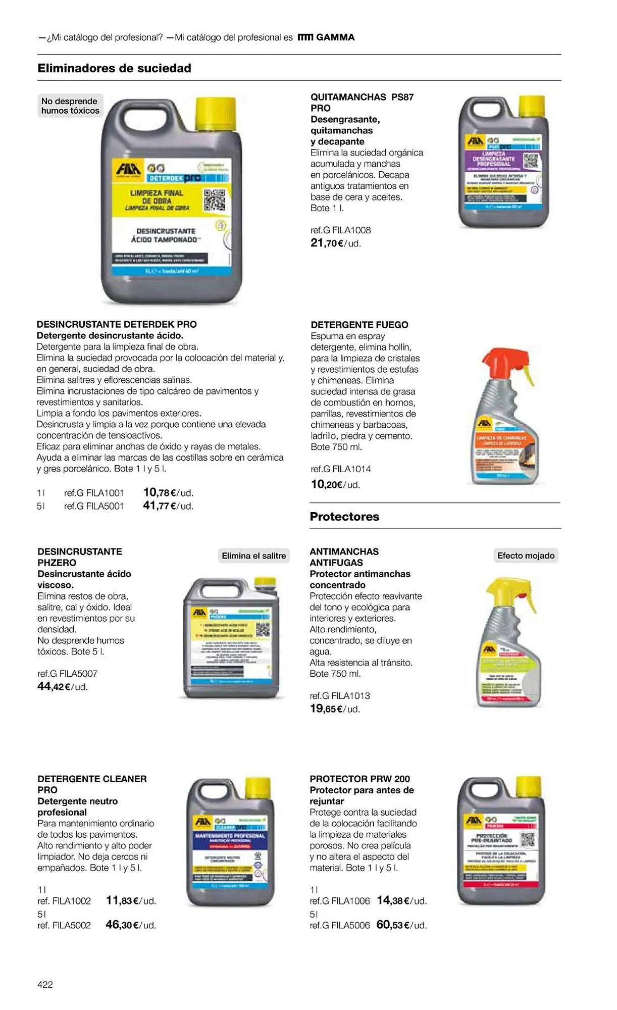 Catálogo de Folleto Grup Gamma 1 de febrero al 31 de diciembre 2023 - Página 424