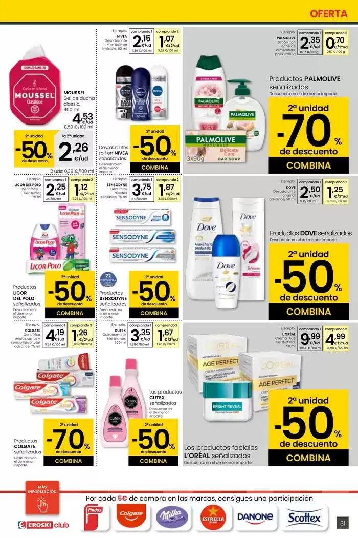 Catálogo de Precio más bajo EROSKI CENTER 13 de marzo al 26 de marzo 2025 - Página 31