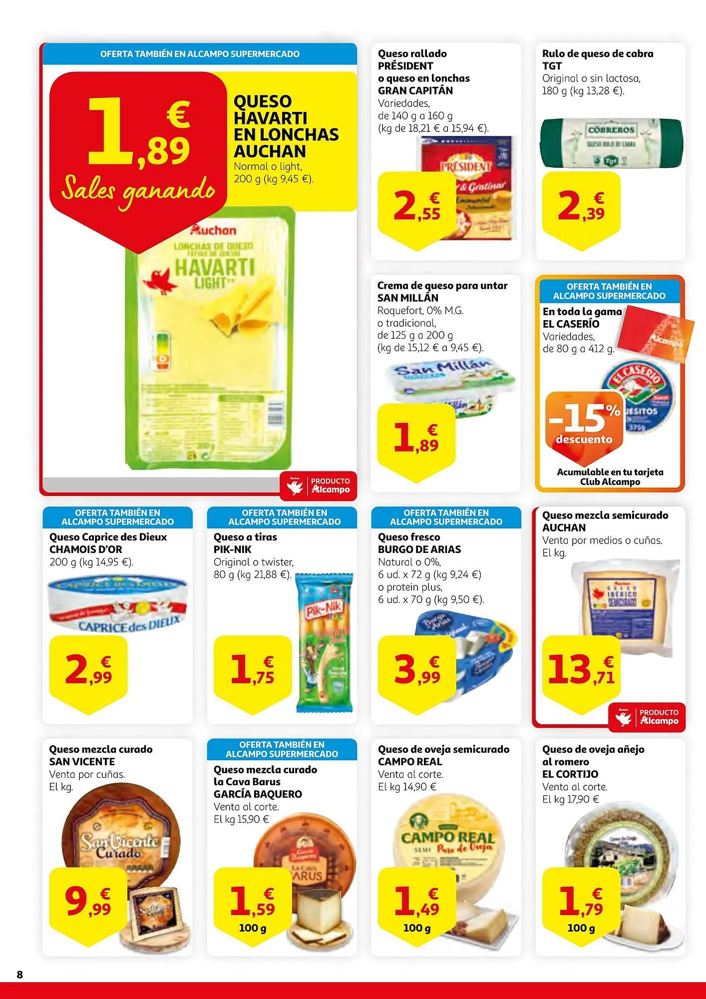 Catálogo de Folleto Alcampo 30 de enero al 12 de febrero 2025 - Página 8