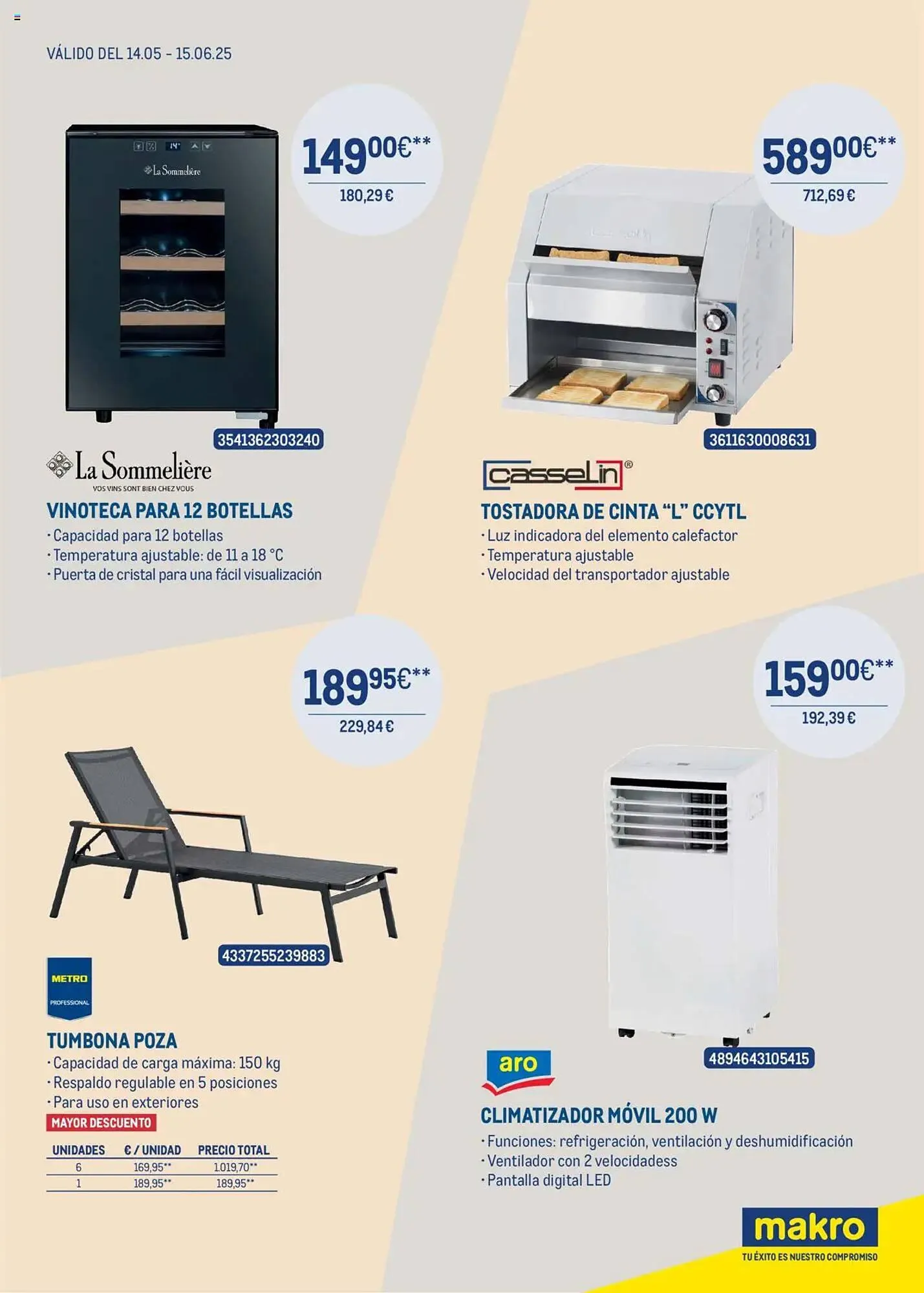 Catálogo de Folleto Makro 14 de mayo al 15 de junio 2025 - Página 2