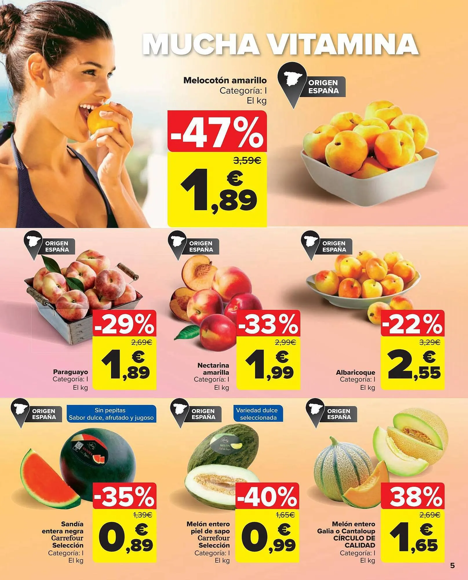 Catálogo de Folleto Carrefour Market 11 de julio al 26 de julio 2023 - Página 5