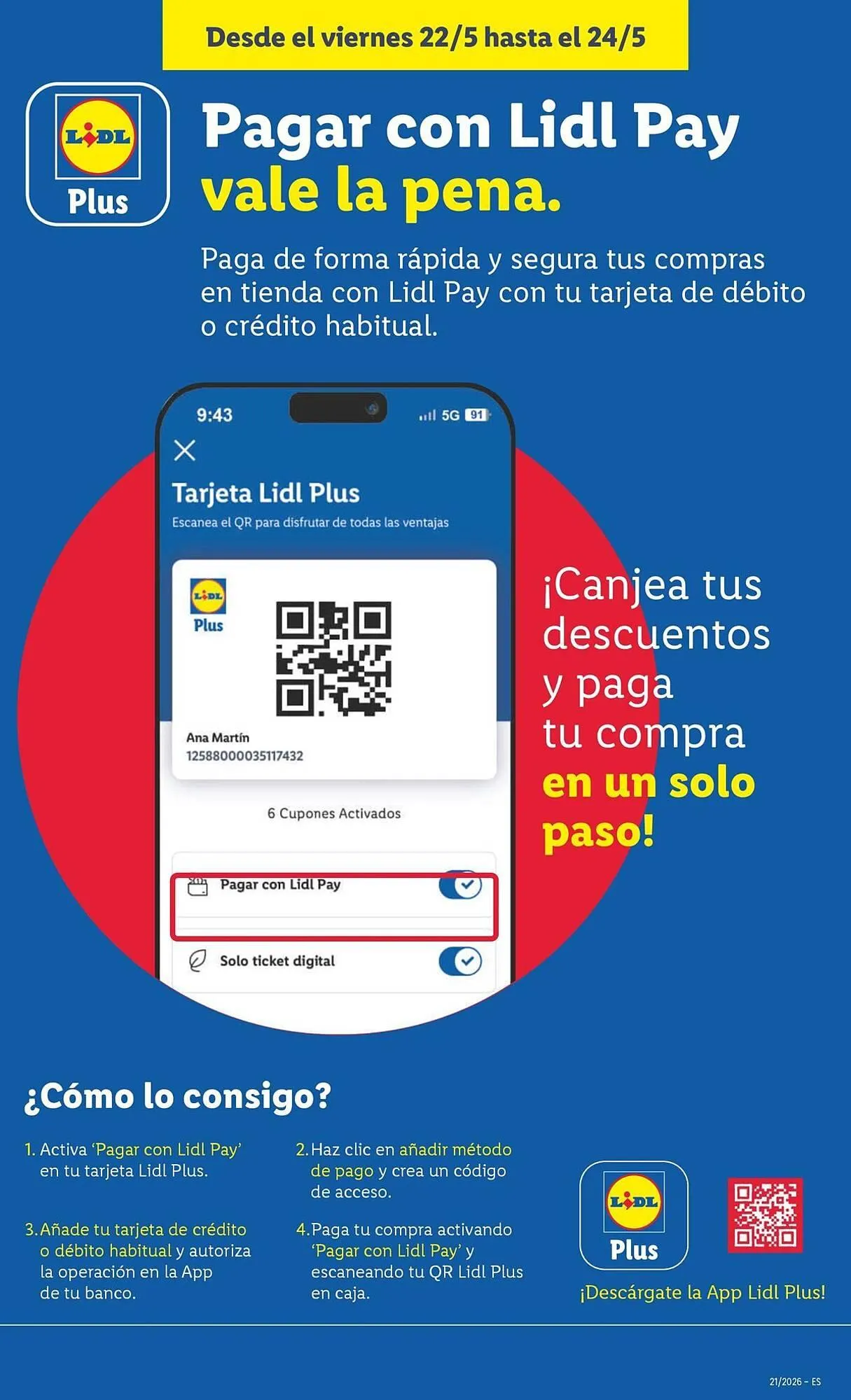 Catálogo de Catálogo Lidl 18 de mayo al 24 de mayo 2026 - Página 39