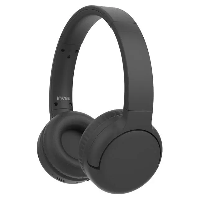 Auriculares de diadema Inves Q203 Bluetooth negros