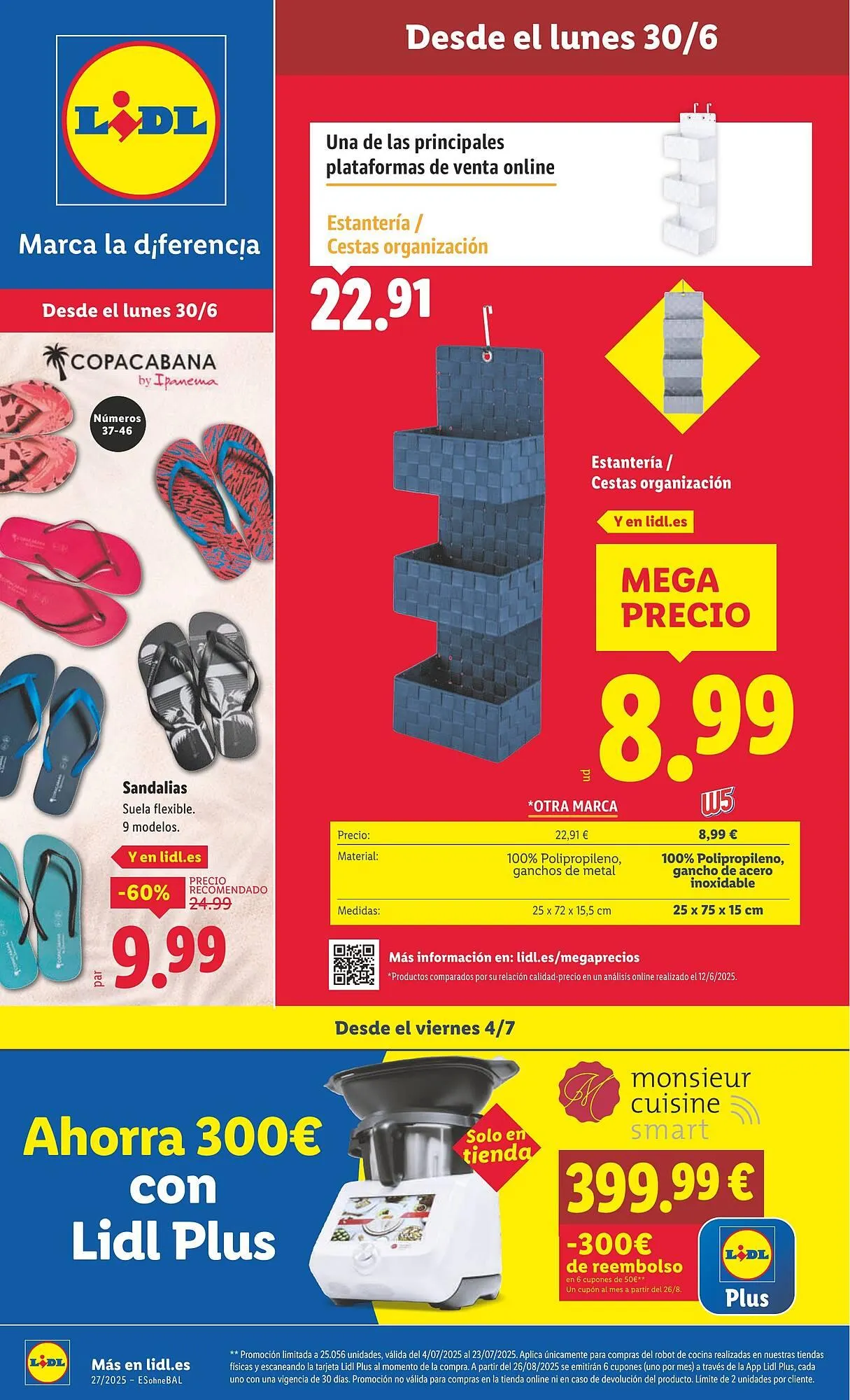 Catálogo de Folleto Lidl 30 de junio al 6 de julio 2025 - Página 1
