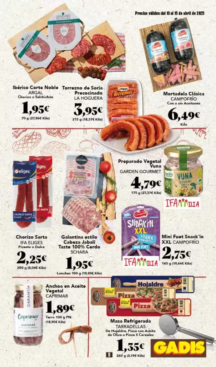 Catálogo de Precios válidos del 10 al 15 abril 10 de abril al 15 de abril 2025 - Página 9