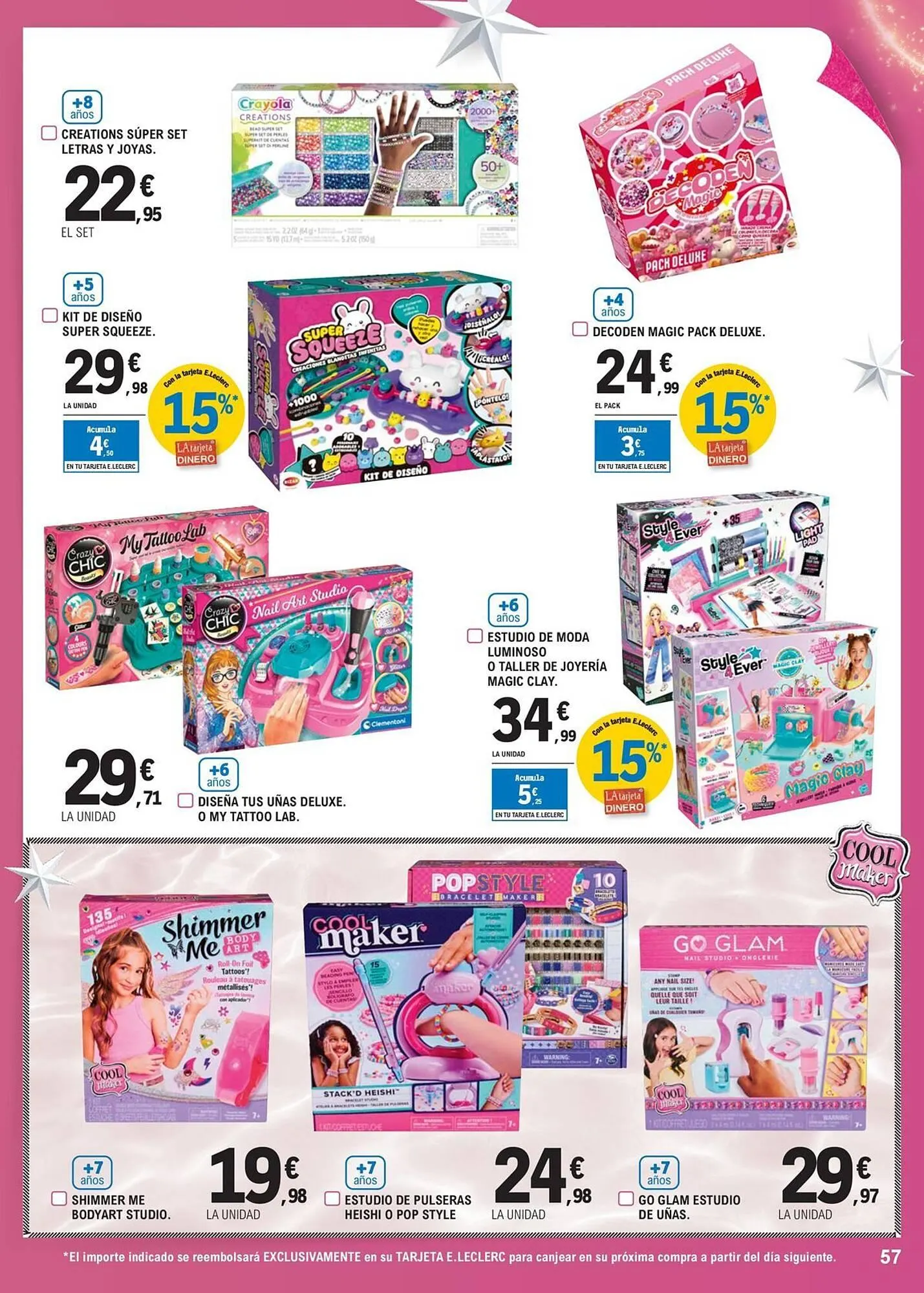 Catálogo de Catálogo E.Leclerc 4 de noviembre al 24 de diciembre 2025 - Página 57