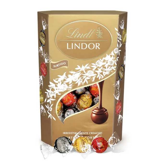 Bombones LINDOR SURT.CORNET 337G TB - Lindt