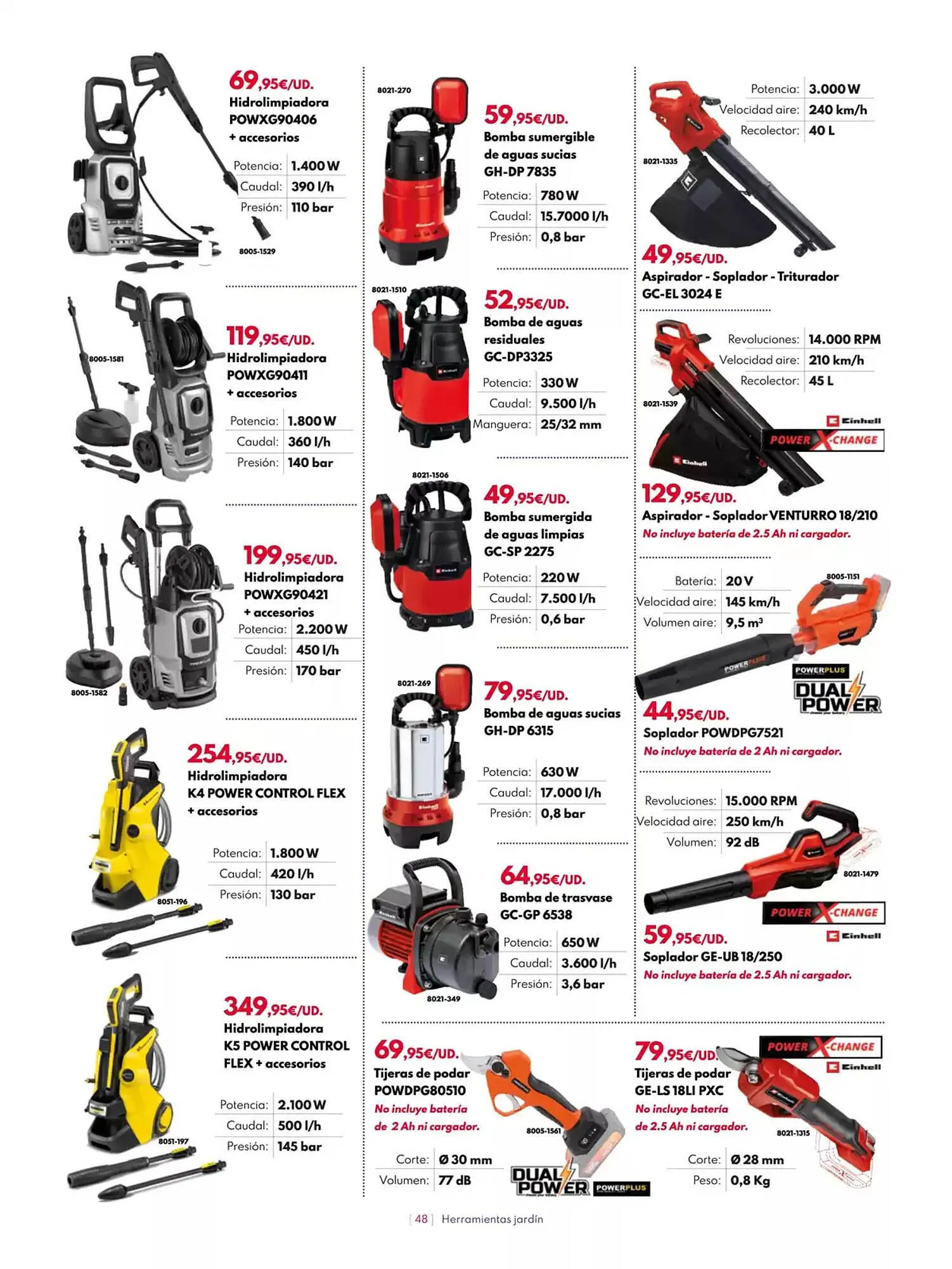 Catálogo de Folleto BricoCentro 23 de abril al 26 de junio 2025 - Página 48