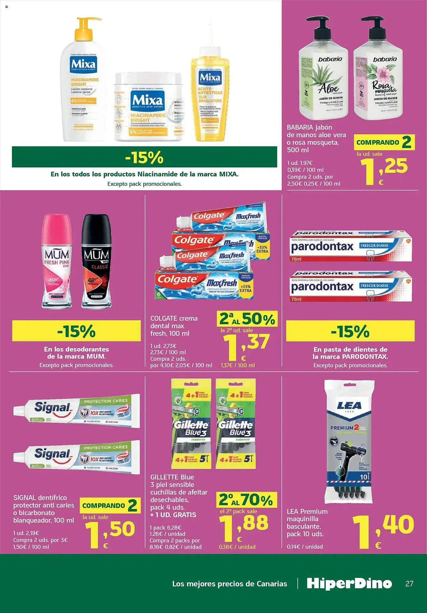 Catálogo de Folleto HiperDino 9 de abril al 22 de abril 2026 - Página 27