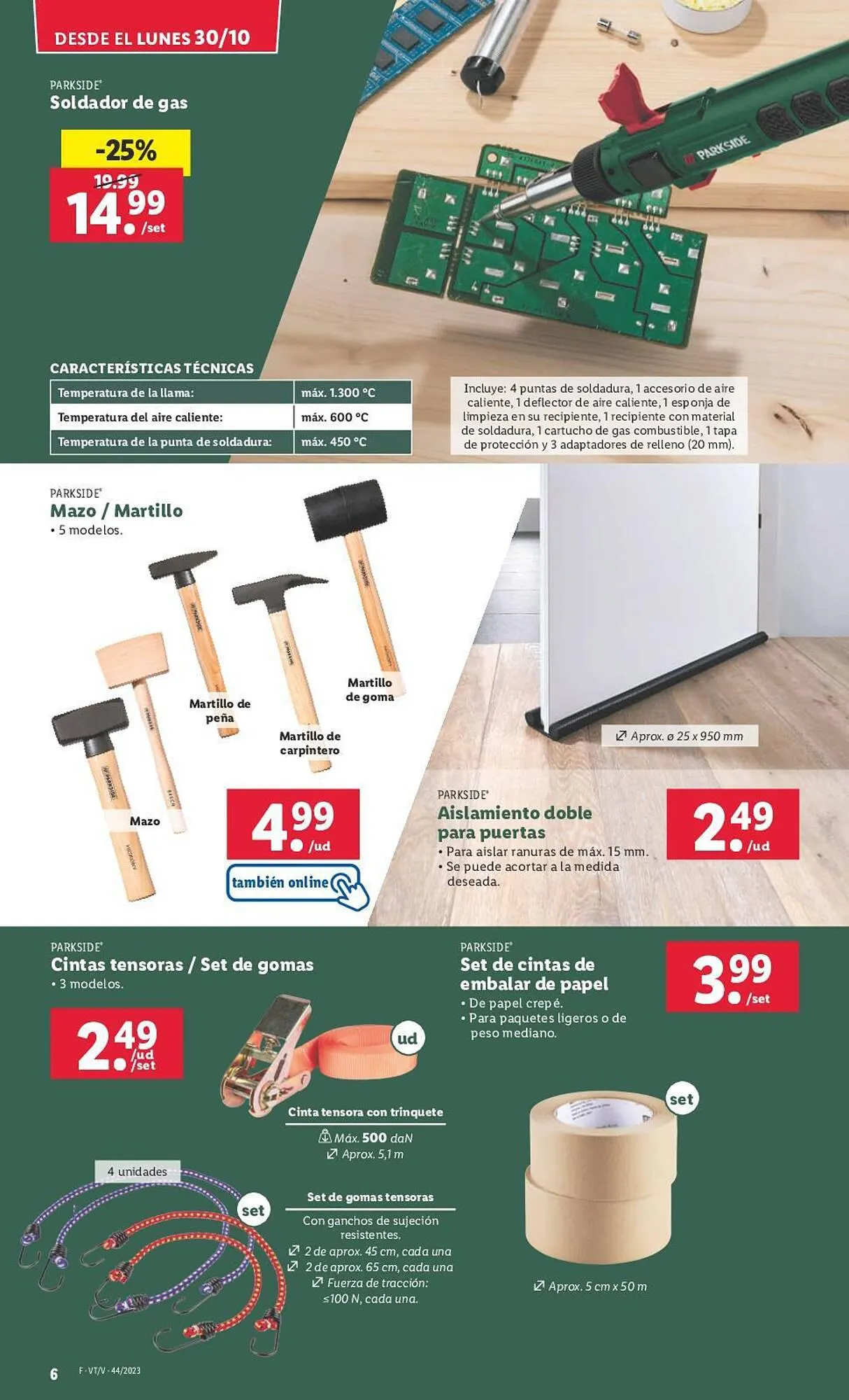 Catálogo de Folleto Lidl 30 de octubre al 5 de noviembre 2023 - Página 6