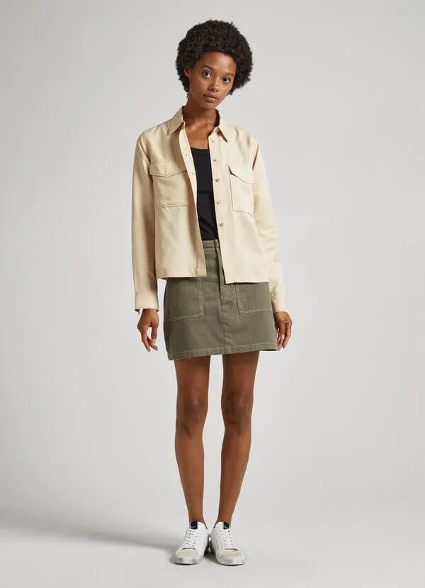 CAMISA CARGO EN TENCEL