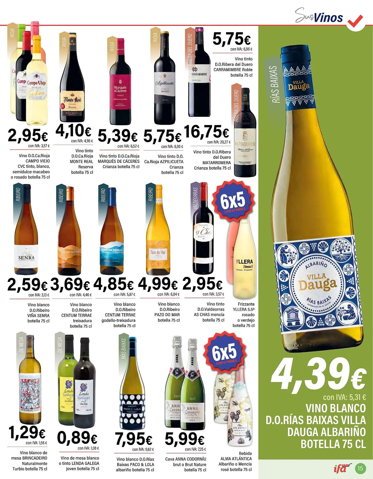 Catálogo de Folleto Cash Ifa 9 de julio al 22 de julio 2025 - Página 15